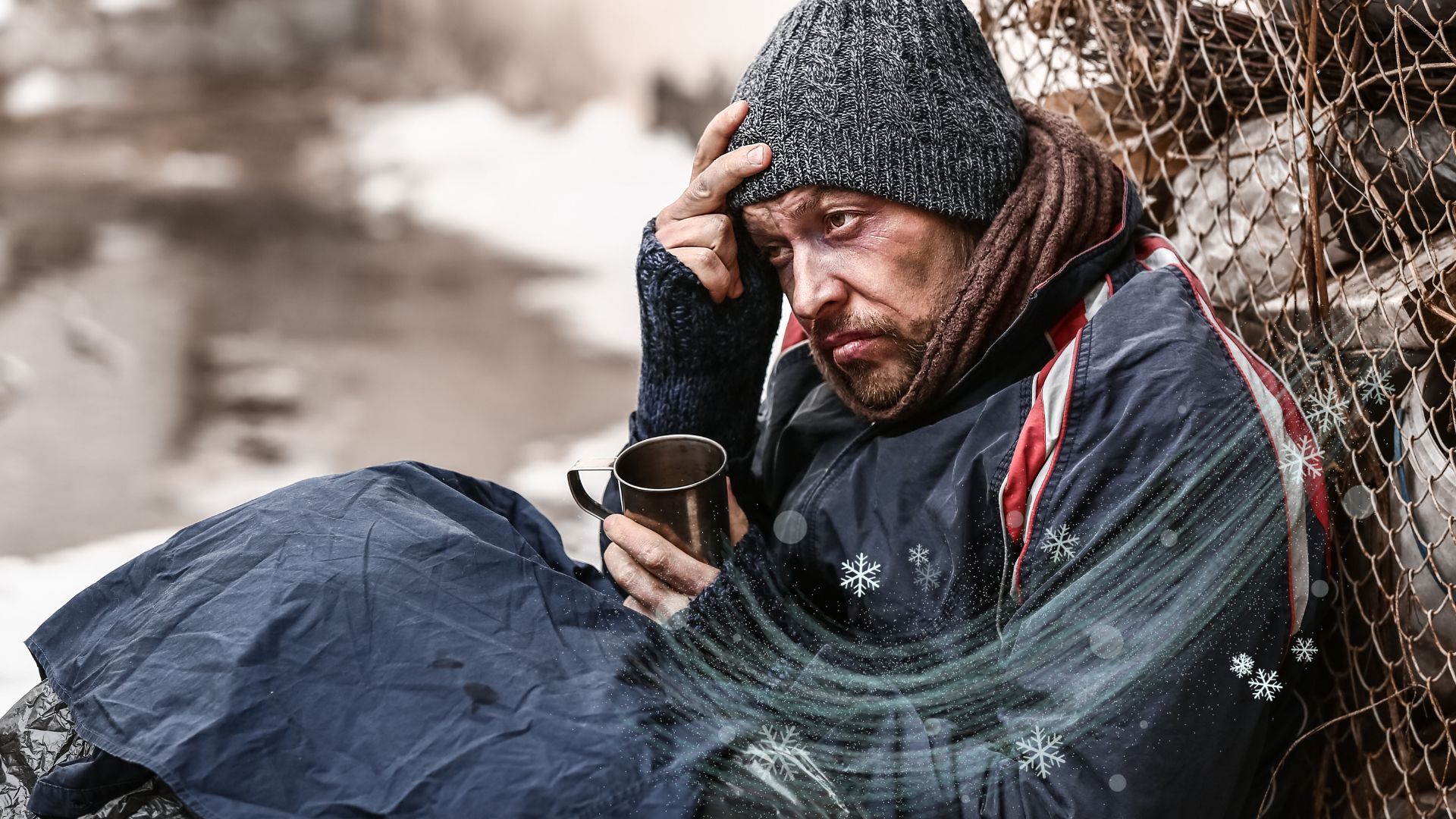 imagem da campanha para compra de cobertores